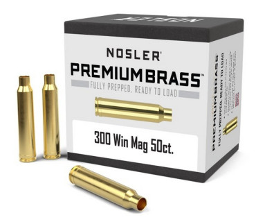 Nosler 50 Douilles 300 Win Mag