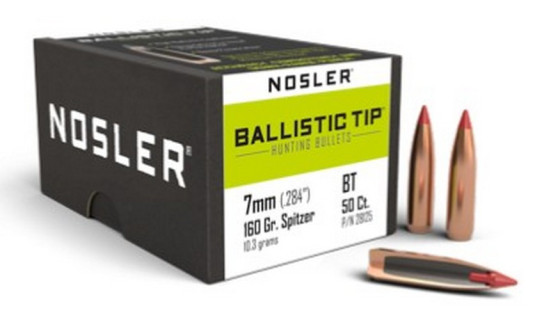Nosler 50 Ogives 7mm 160 gr Partition SP