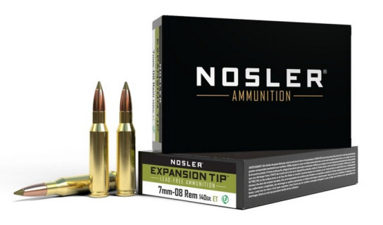 Nosler 20 cartouches ETA-270 Win 140g Expansion Tip ET SP (20ct) - RMEF