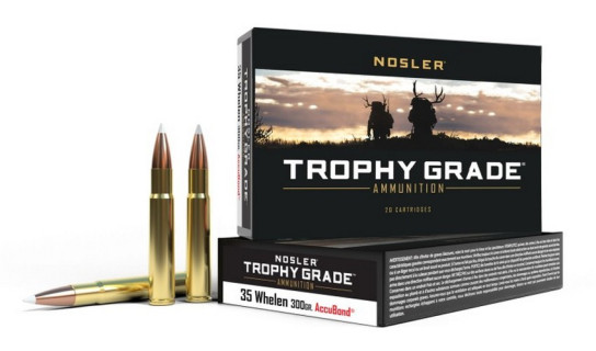 Nosler 20 Cartouches TGA-35 Whelen 225gr sSP AccuBond Trophy Grade