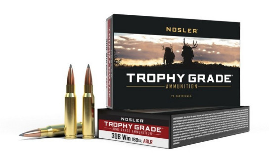 Nosler 20 cartouches TGA-308 Win 168g ABLR SP (20ct)