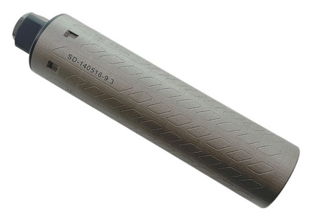 B&T Silencieux TiRe-X Calibre Inférieur à 9.3mm Titane impression 3D DM M15x1