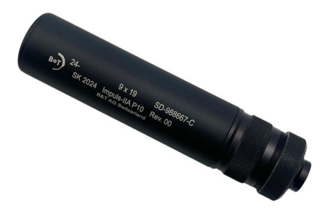 B&T Silencieux Impuls IIA Compact CZ P10C/P10F 1/2x28