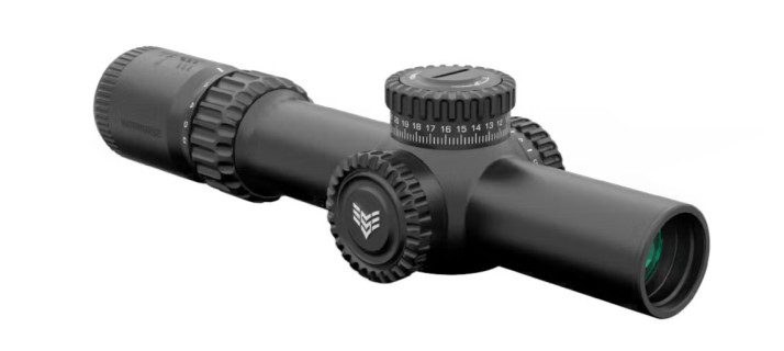 Swampfox Warhorse Lunette LPVO 1-6x24 FFP Rouge MOA 34mm