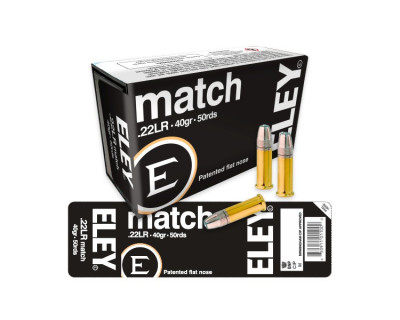 ELEY 50 cartouches 22 LR Match