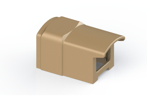 B&T Étui de protection pour Aimpoint ACRO P2 en caoutchouc, Coyote