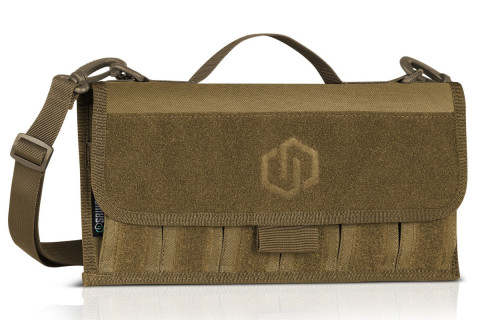 Savior Rifle Magazine Pouch - 6 Mag w/ Sling Tan