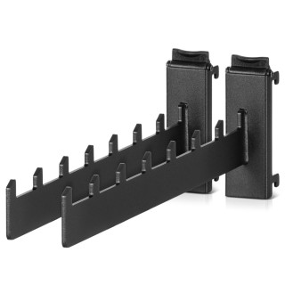 Savior Système de rangement mural - Porte-Vêtements Droit (Lot de 2)