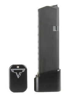 Taran Tactical Talon de Chargeur +4/5 Noir Pour Glock 19/23