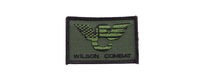 Wilson Combat Patch PVC Logo OD Green
