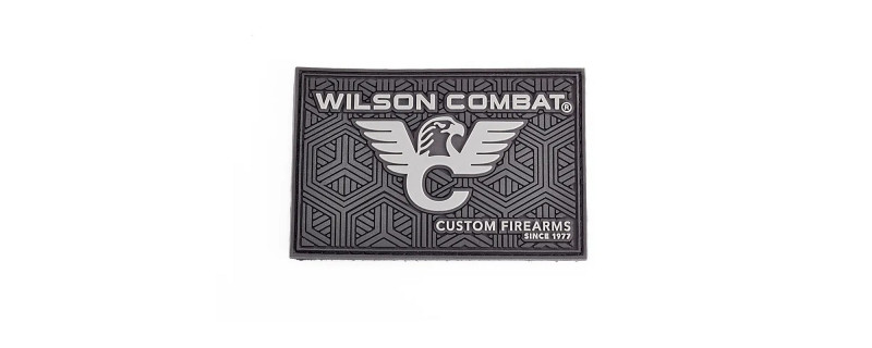 Wilson Combat Patch PVC Logo Noir  